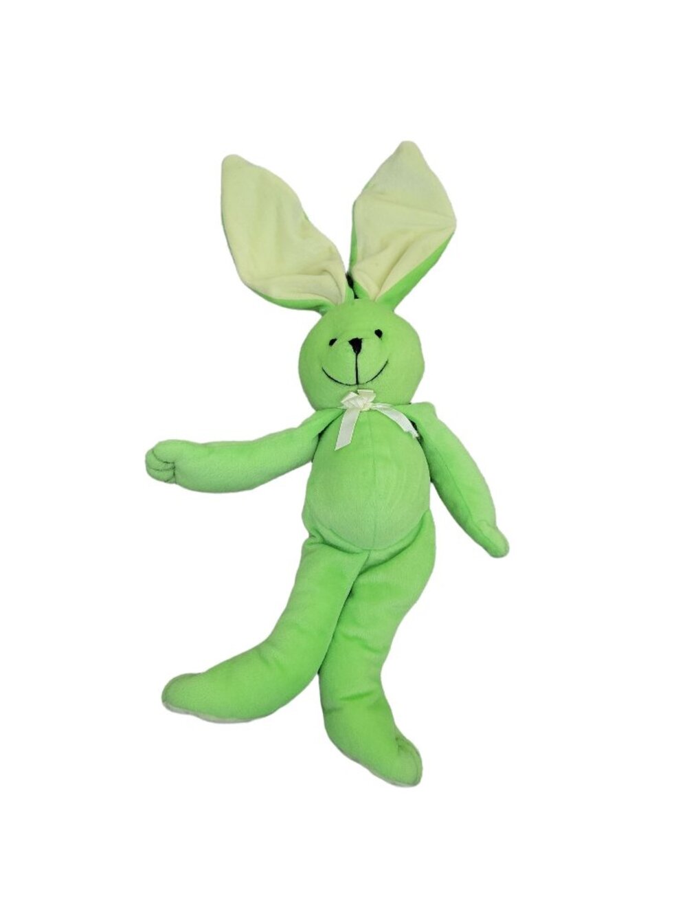 Lime Green Bunny 17 inch Plush Easter Rabbit Spring Beverly Hills Teddy Bear Co